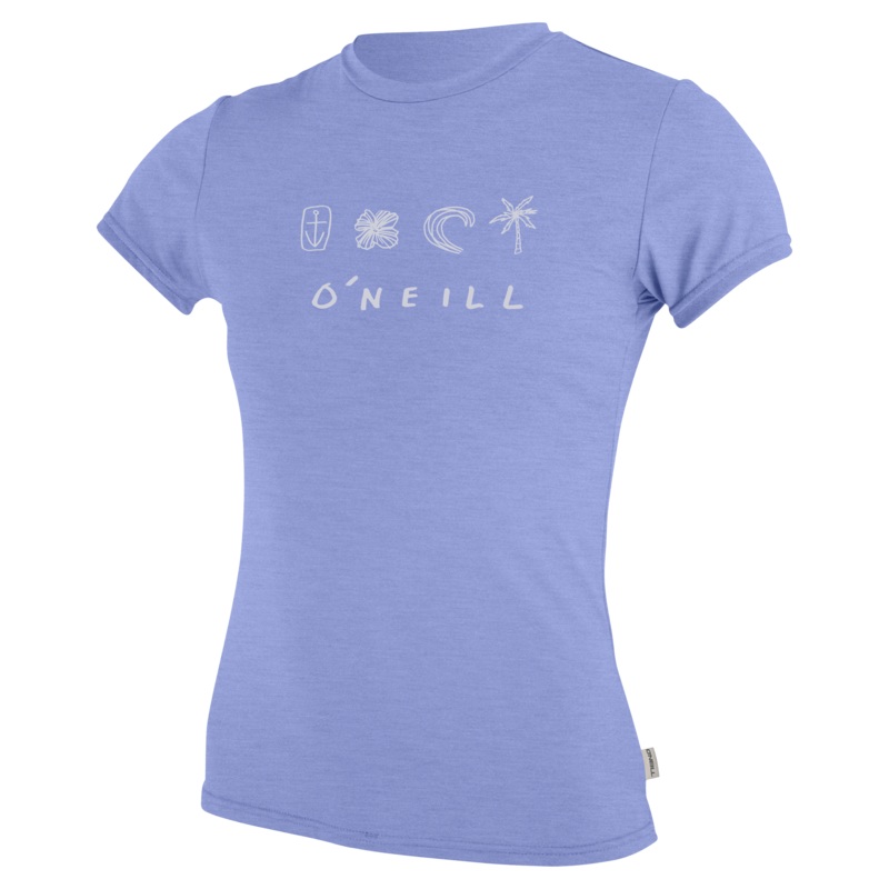 O'Neill Girls Hybrid S/S Sun Shirt Nectar 10