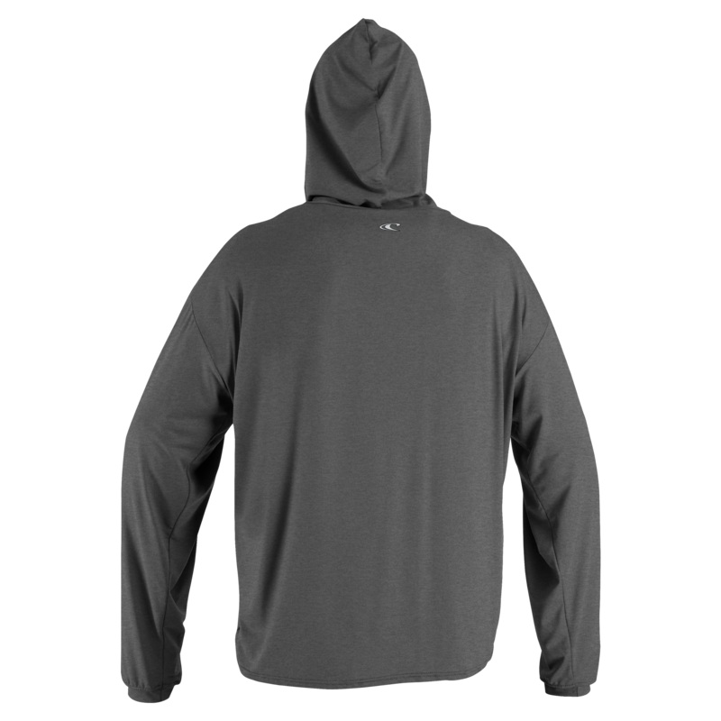 O'Neill Hybrid L/S Sun Hoodie Graphite L