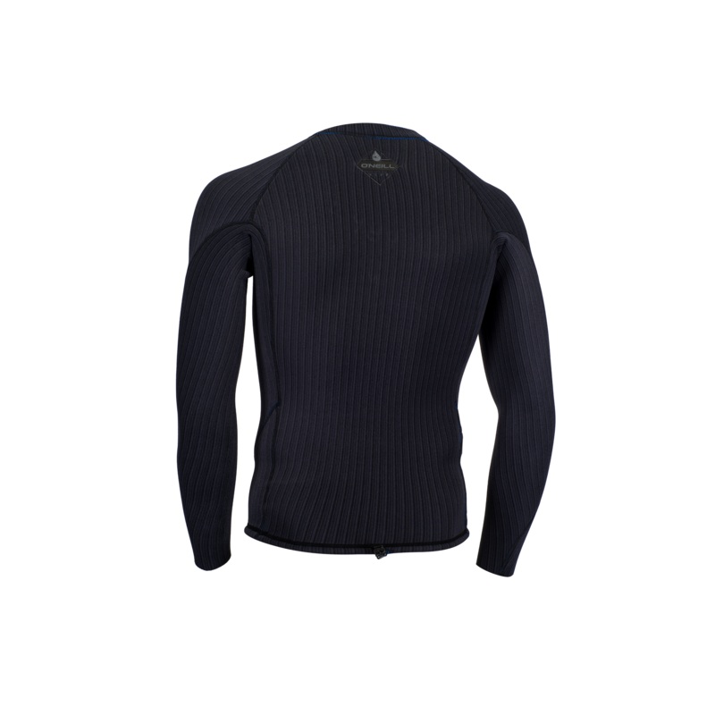 O'Neill Hyperfreak Comp-X 2mm L/S Top Blk/Blk L