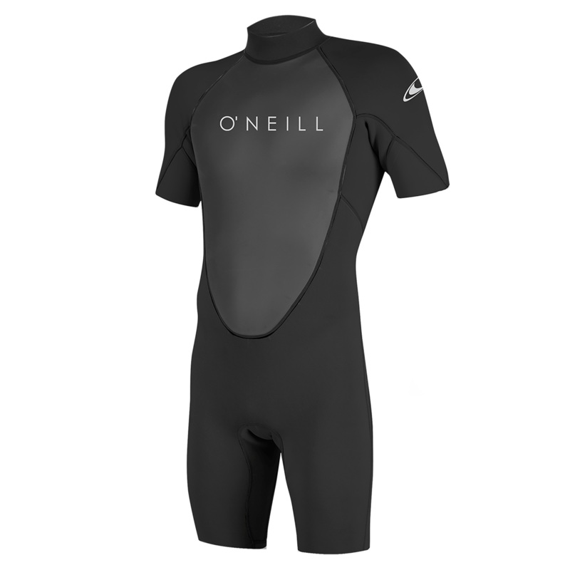 O'Neill Reactor-2 2mm Back Zip S/S Spring Blk/Blk L