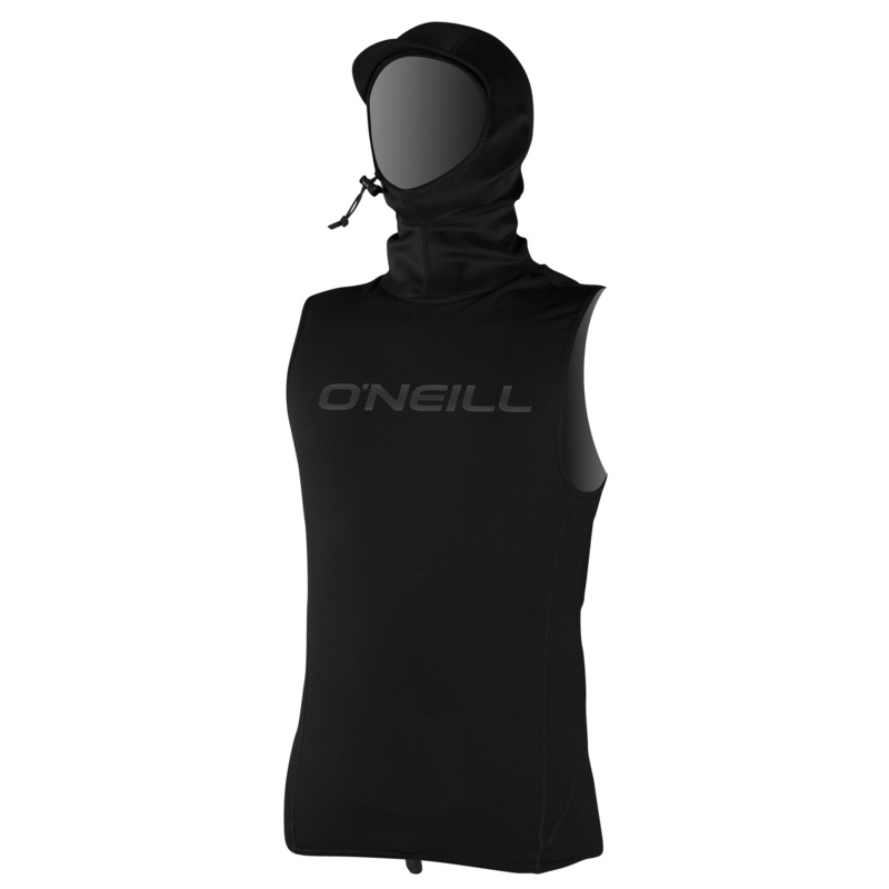 O'Neill Thermo-X Vest W/ Neo Hood Black L