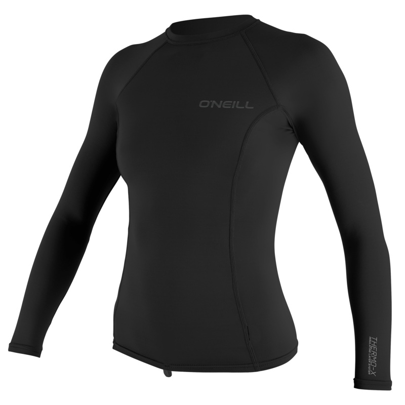 O'Neill Women's Thermo-X L/S Crew Black L