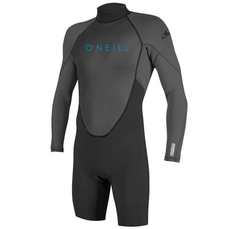 O'Neill Youth Reactor-2 2mm Back Zip L/S Spring Blk/Graph 10