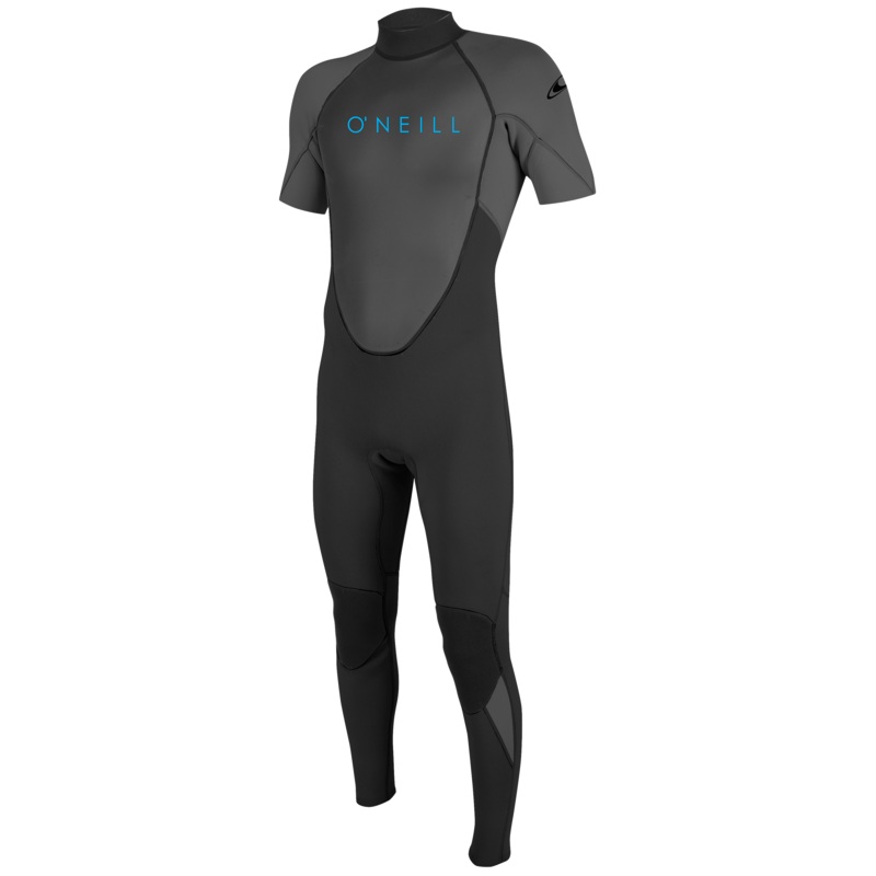 O'Neill Youth Reactor-2 2mm Back Zip S/S Spring Blk/Graph 10