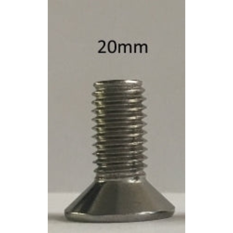 8mm x 20mm Flat Socket Screw