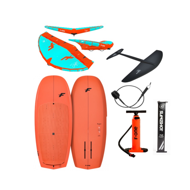 Beginner Wing Foil Package for Medium Riders A - ABYSS / FLAME