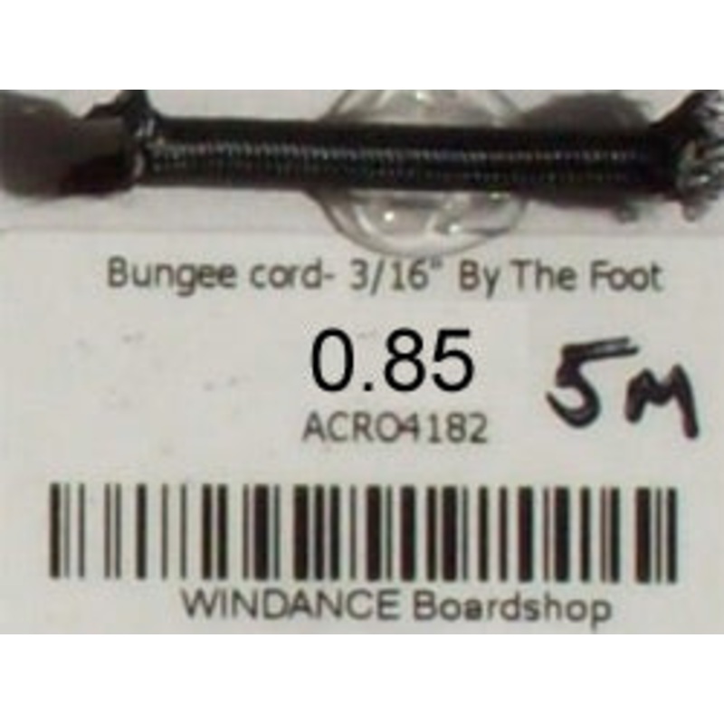 Bungee cord- 3/16"  [5mm]