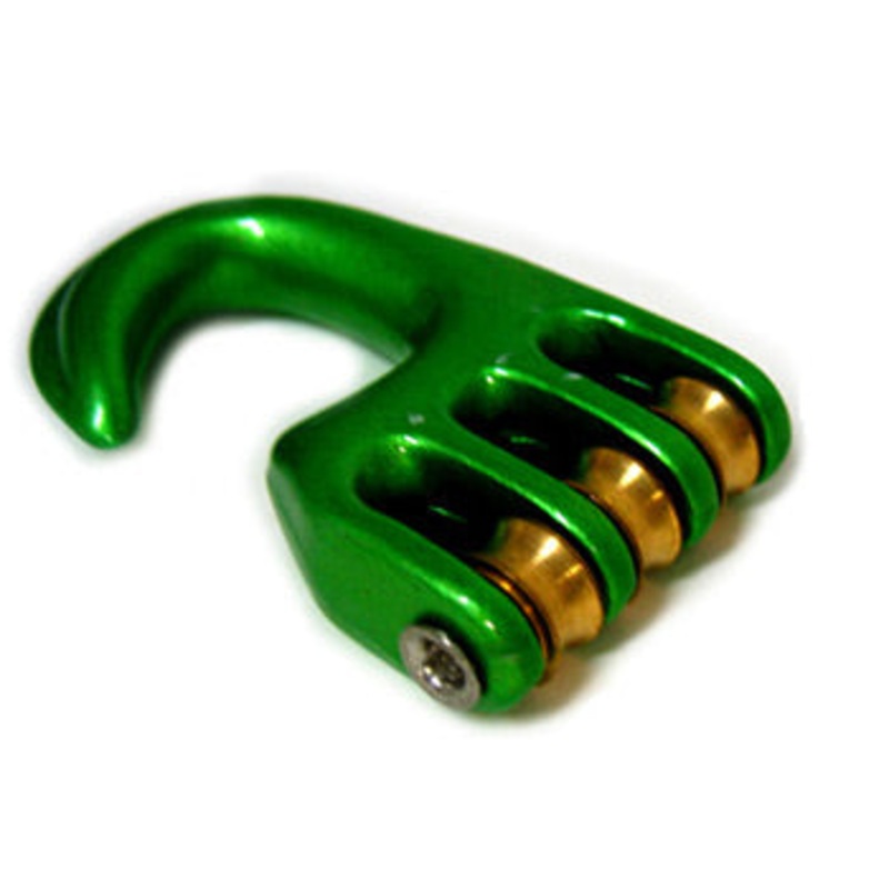 Downhaul 3-Roller Hook Pulley