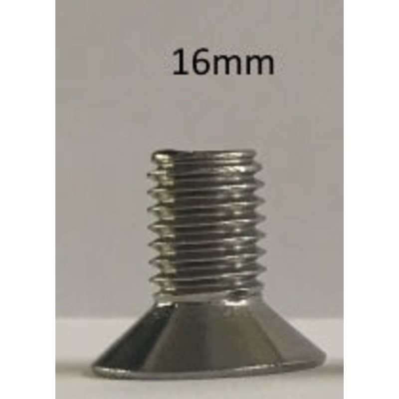 8mm x 16mm Flat Socket Screw