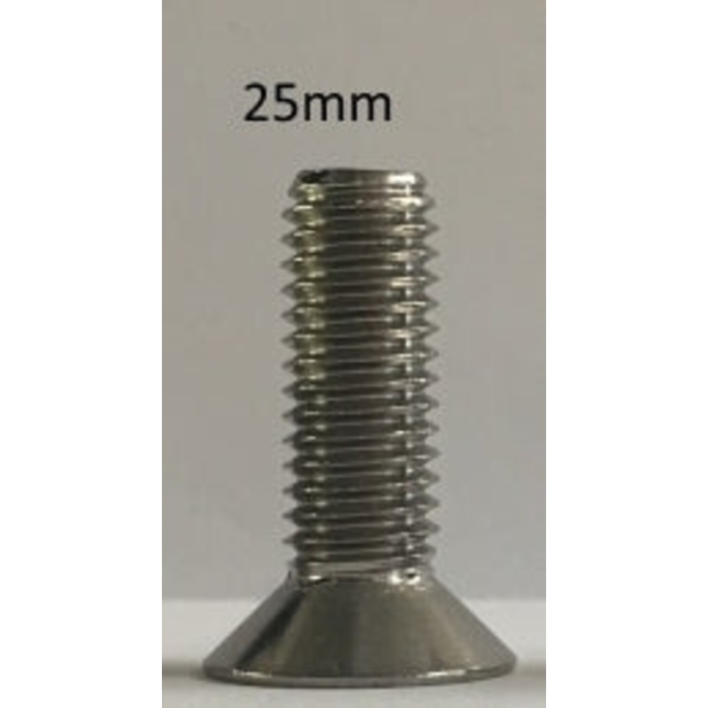 8mm x 25mm Flat Socket Screw