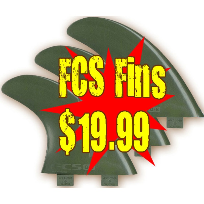 FCS M3 Green Flex Tri Set-SM.