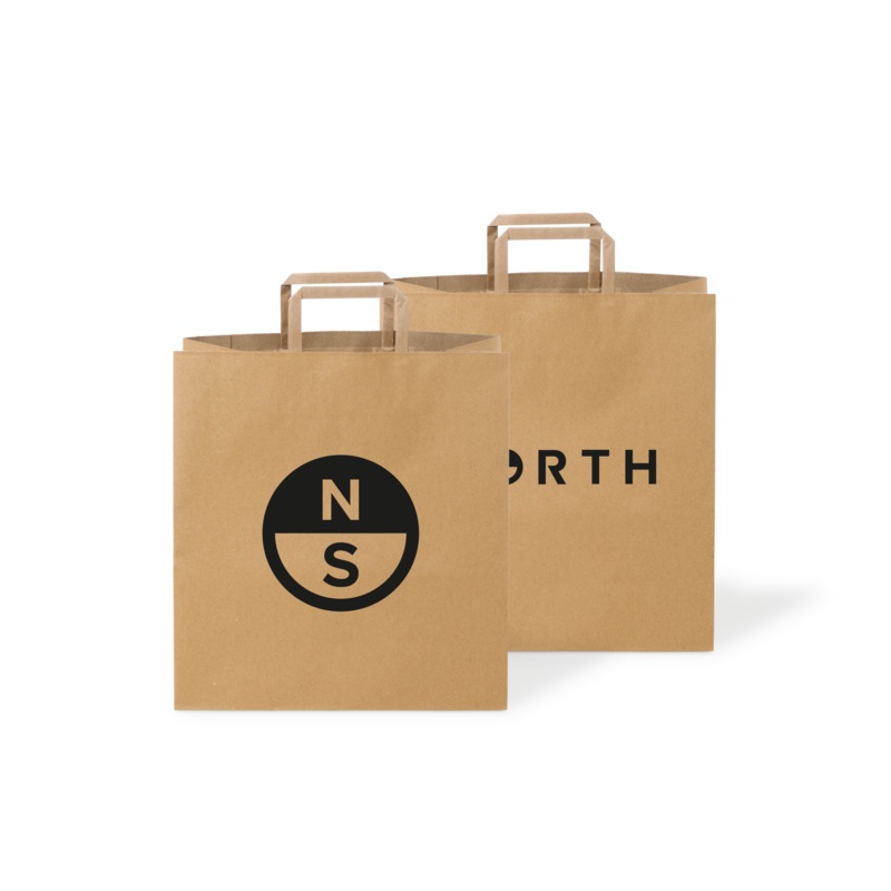 North Paper Bag Large set of 100