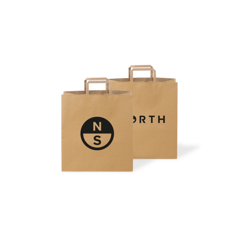North Paper Bag Small set of 100