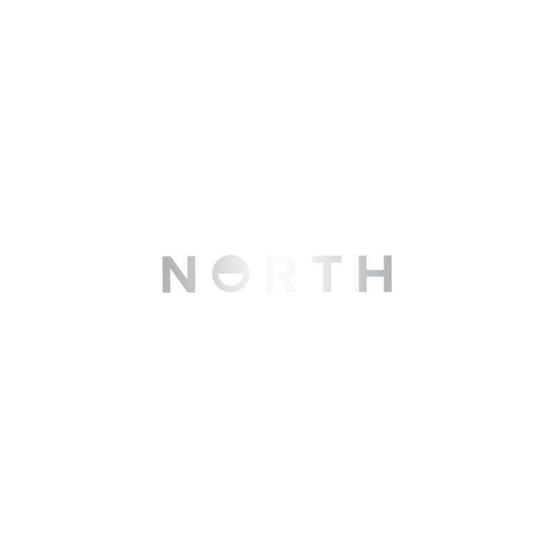 North Wordmark Cut Out Sticker Small set of 25