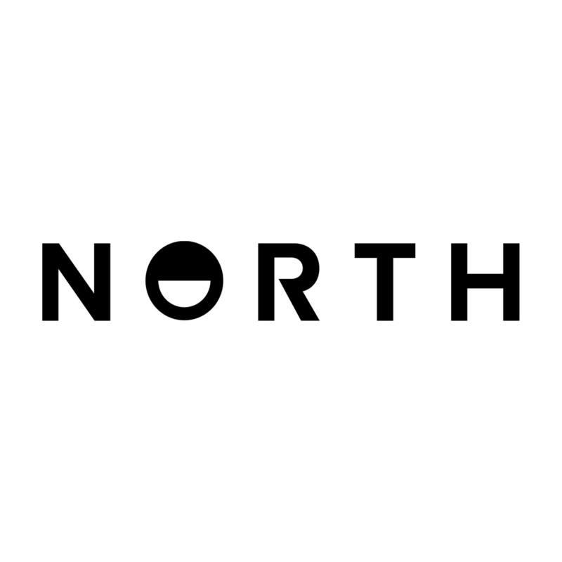North Wordmark Vehicle Sticker X-Large set of 2