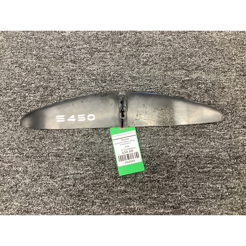 450 Moses Used Foil Rear Wing Stabilizers,  C Condition 450 C Moses