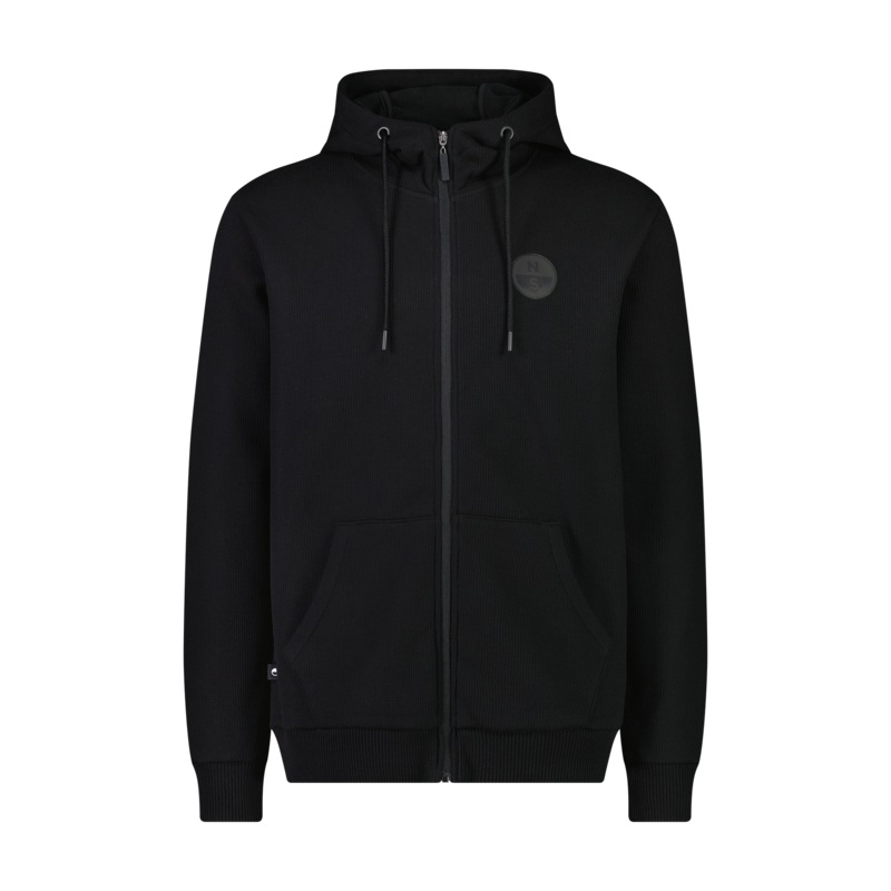 North Drifter Zip Hood Sweat Black L